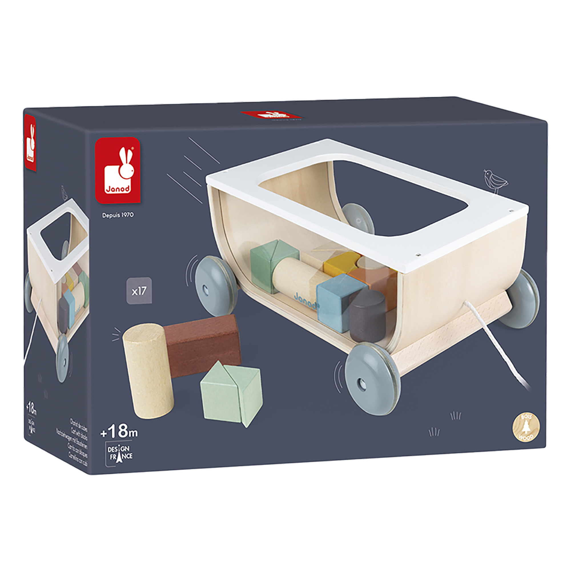 SWEET COCOON - CHARIOT DE CUBES JANOD