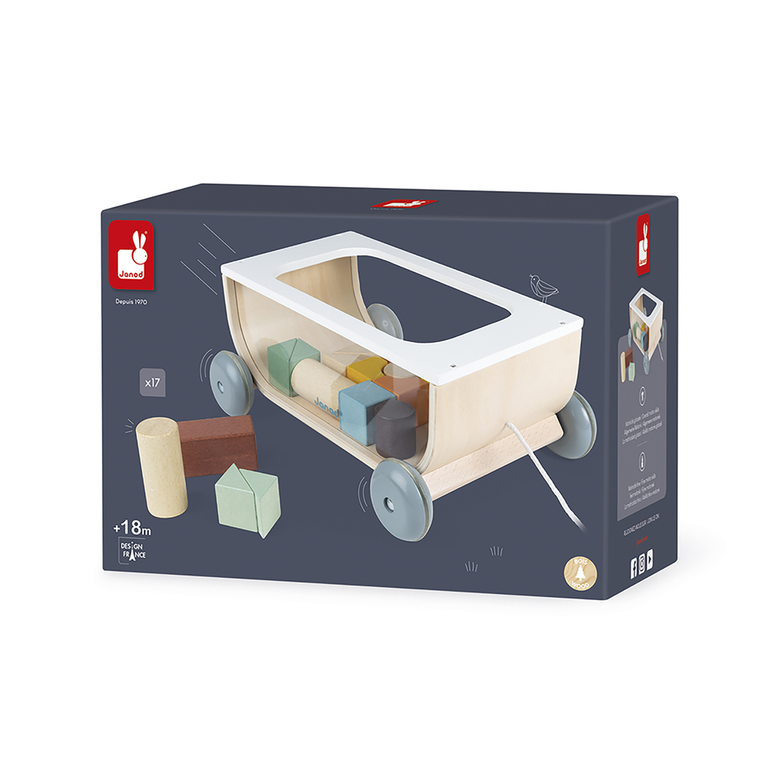 SWEET COCOON - CHARIOT DE CUBES JANOD