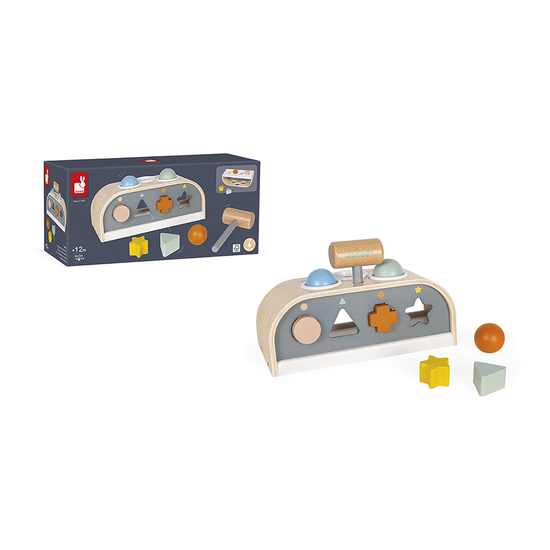 SWEET COCOON - TAP TAP ET TRIEUR DE FORMES JANOD