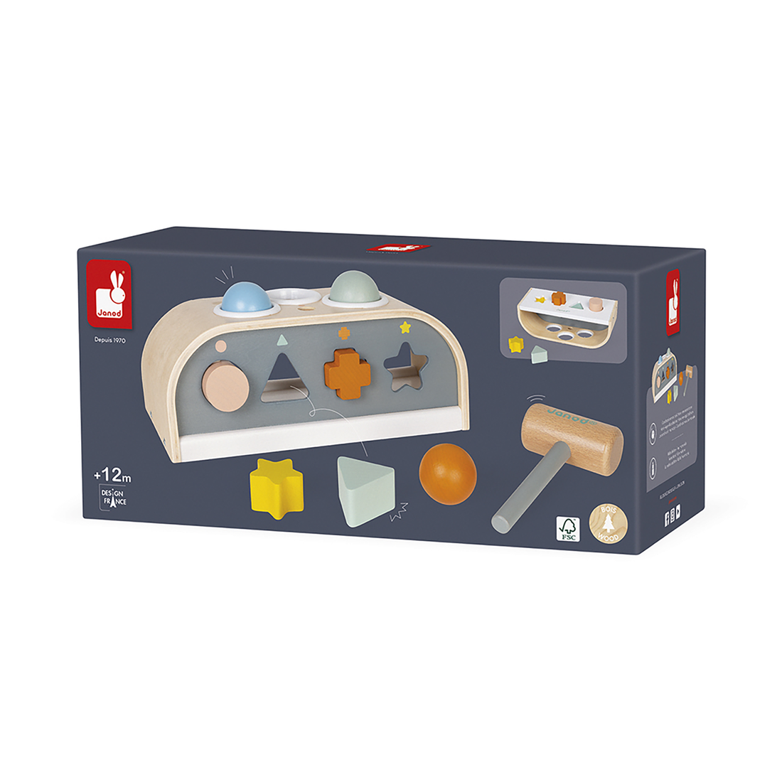 SWEET COCOON - TAP TAP ET TRIEUR DE FORMES JANOD
