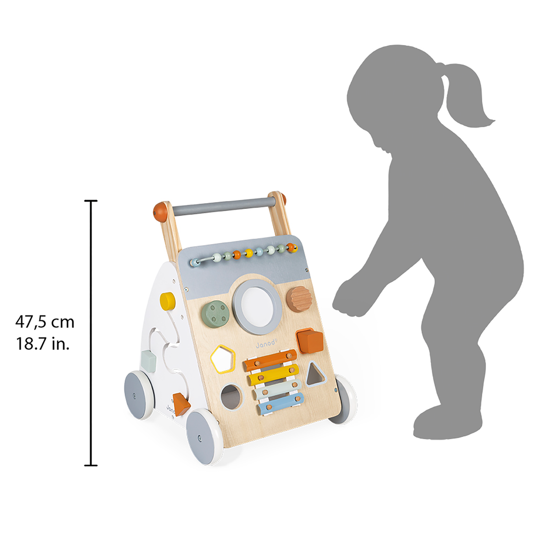 SWEET COCOON - CHARIOT MULTI-ACTIVITÉS JANOD