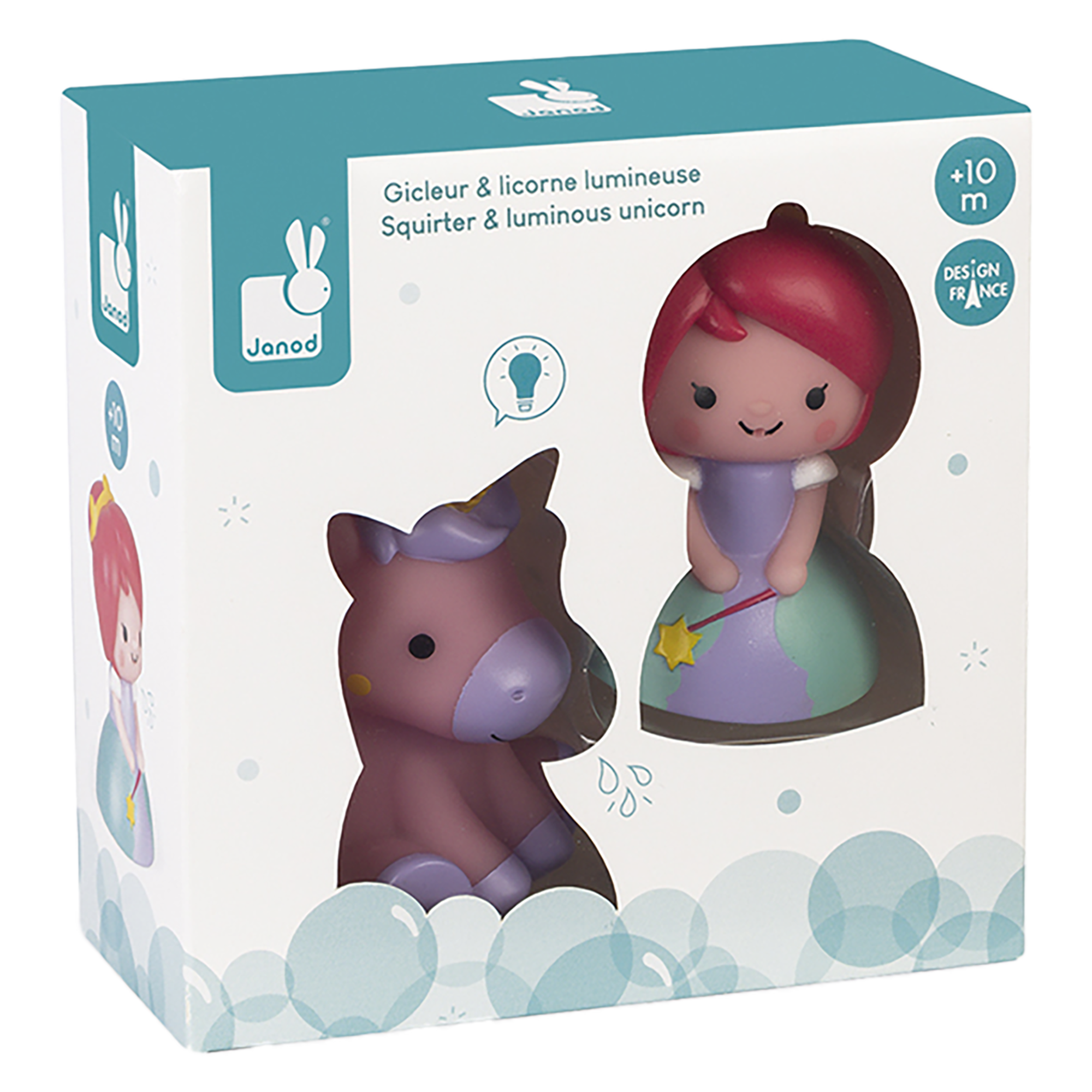 GICLEUR PRINCESSE & LICORNE LUMINEUSE JANOD