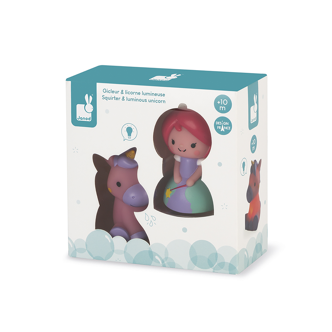 GICLEUR PRINCESSE & LICORNE LUMINEUSE JANOD
