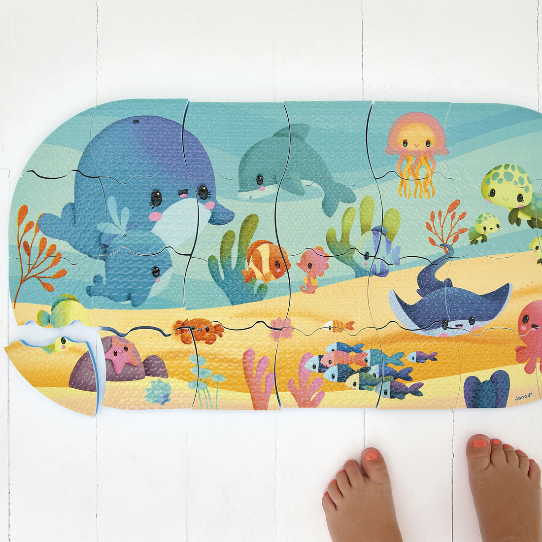 MON PUZZLE DE BAIN JANOD