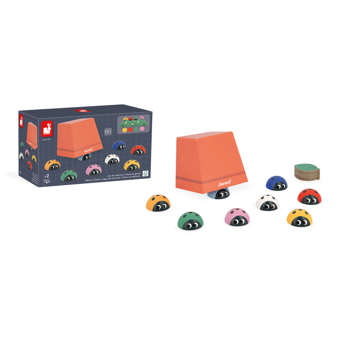 JEU DE MÉMOIRE - COCCINELLES JANOD
