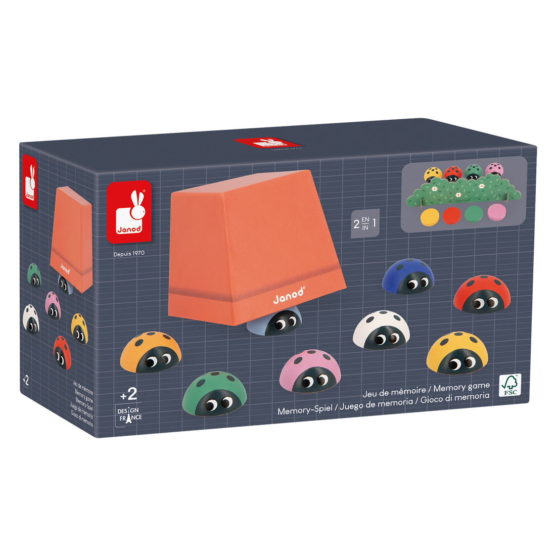JEU DE MÉMOIRE - COCCINELLES JANOD