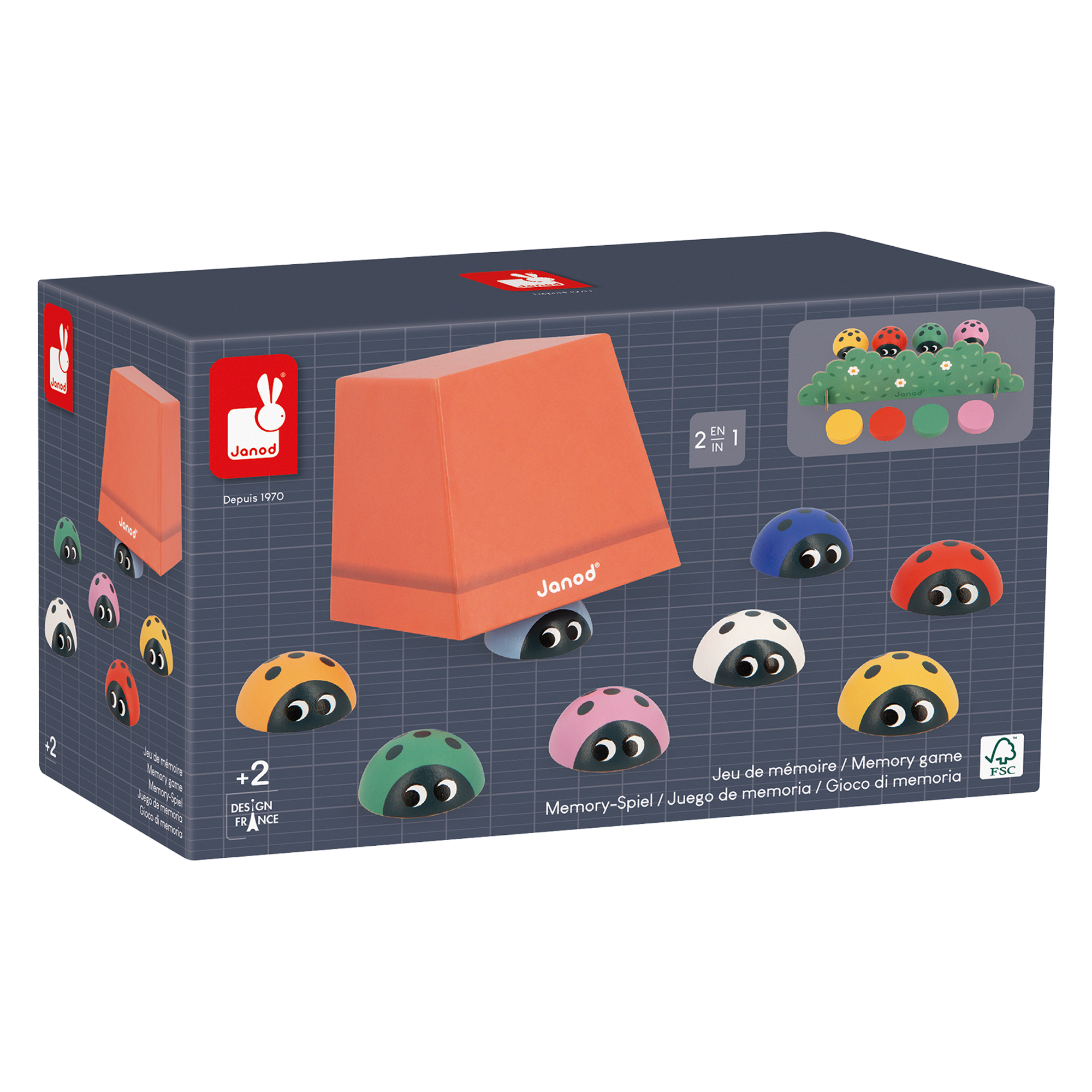 JEU DE MÉMOIRE - COCCINELLES JANOD