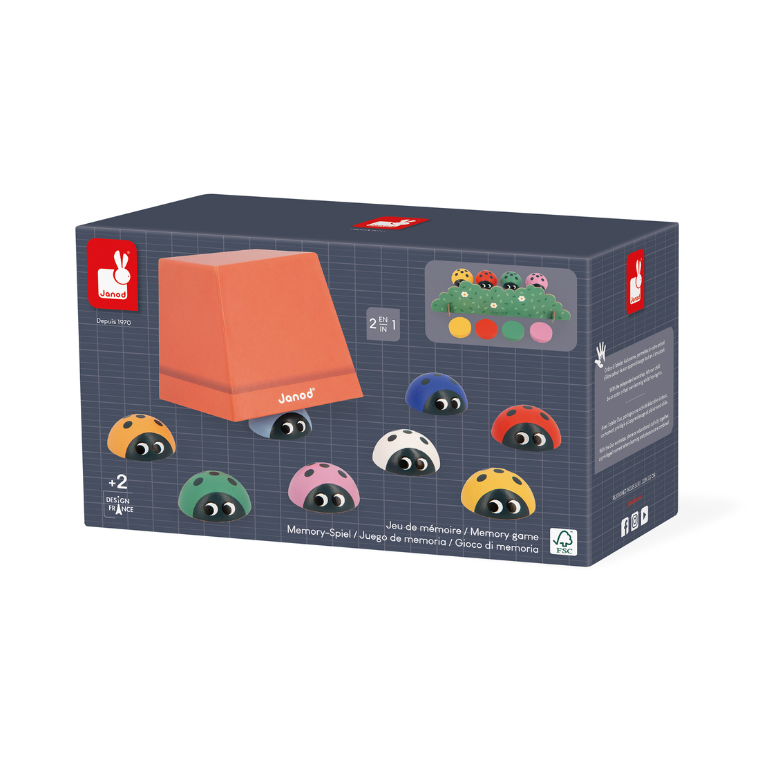 JEU DE MÉMOIRE - COCCINELLES JANOD