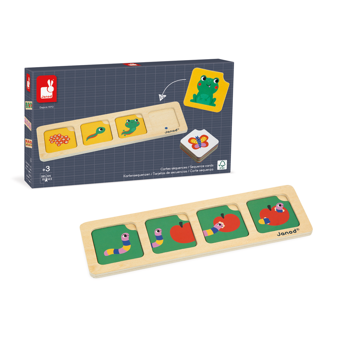 CARTES SÉQUENCES - LE JARDIN JANOD