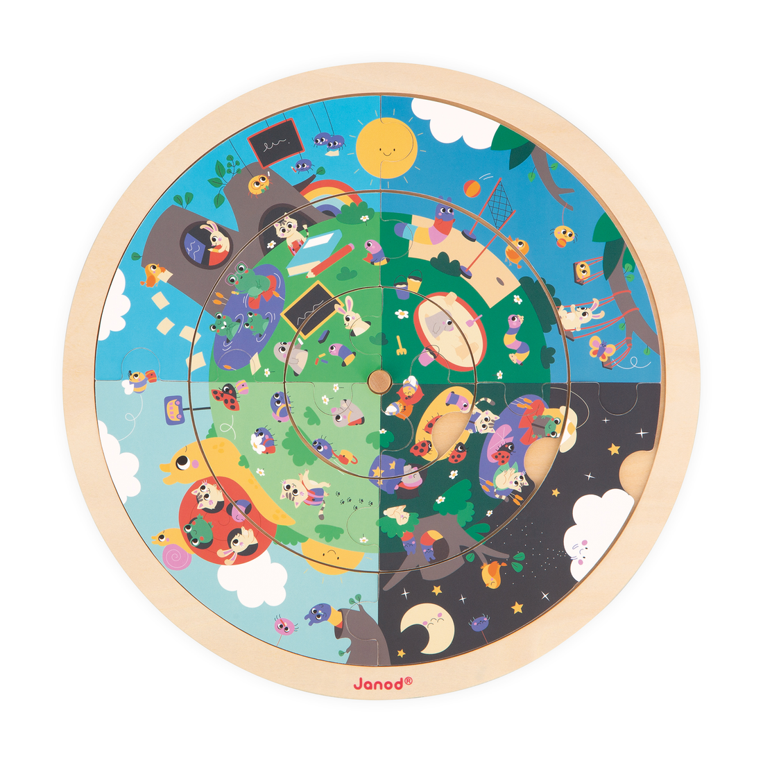 JARDIN: CASSE-TÊTE D'OBSERVATION JANOD PUZZLES