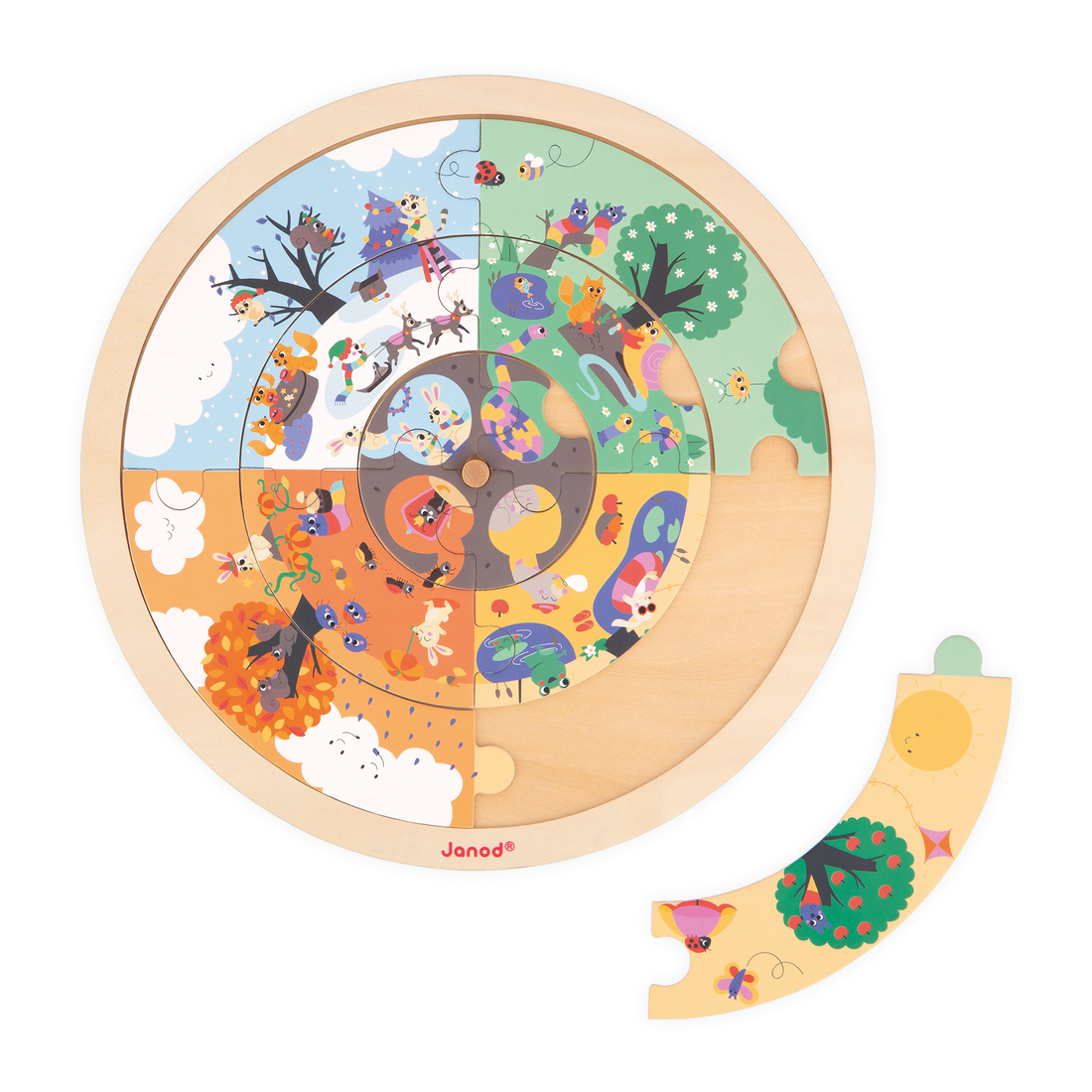 JARDIN: CASSE-TÊTE D'OBSERVATION JANOD PUZZLES