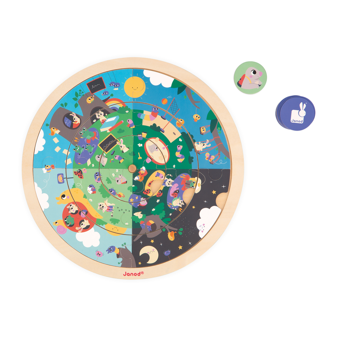 JARDIN: CASSE-TÊTE D'OBSERVATION JANOD PUZZLES