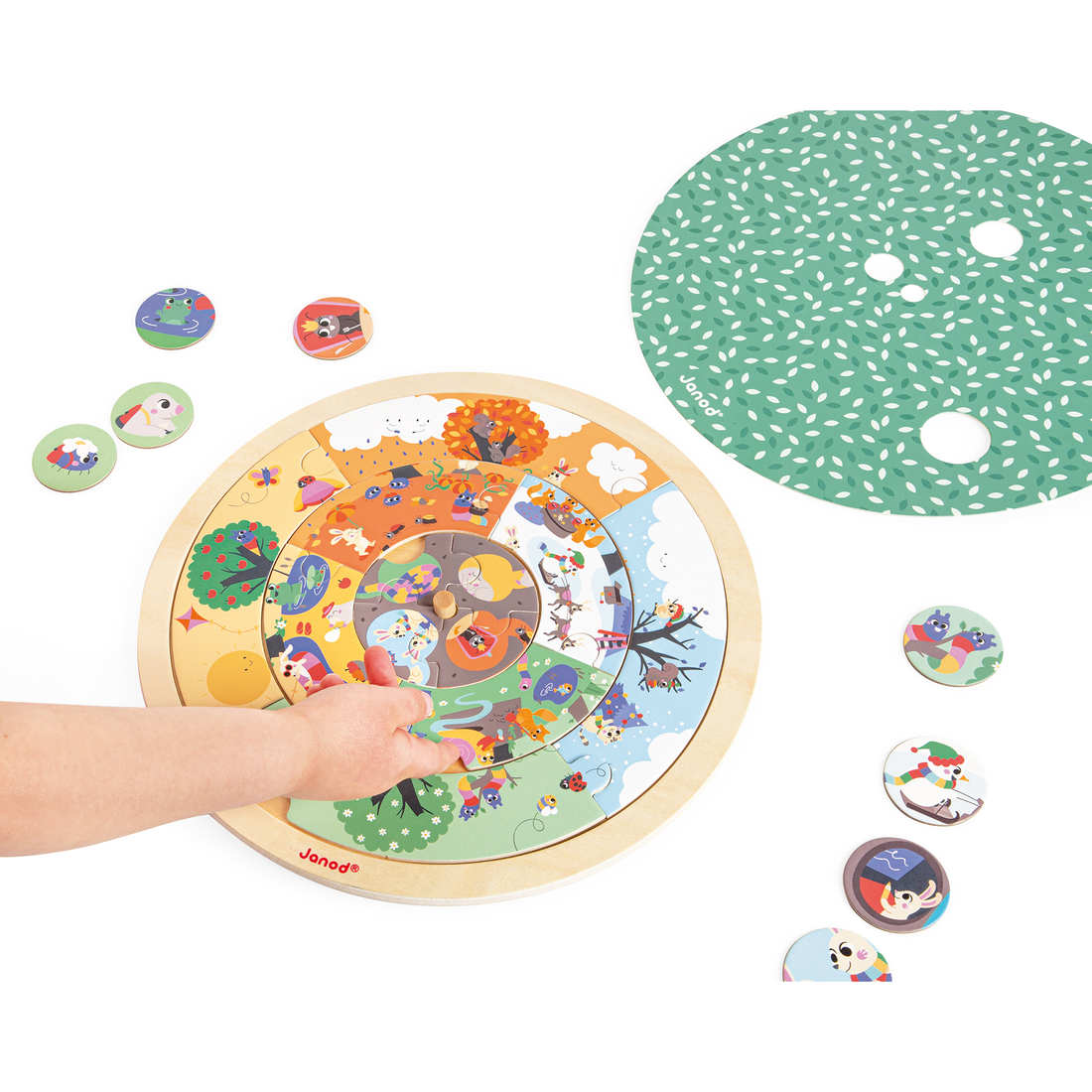 JARDIN: CASSE-TÊTE D'OBSERVATION JANOD PUZZLES