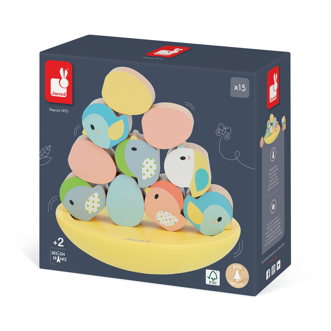 PURE: JEU D'ÉQUILIBRE OISEAUX JANOD