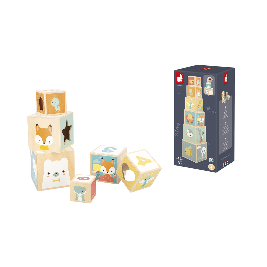 PURE: PYRAMIDE 6-BLOCS JANOD
