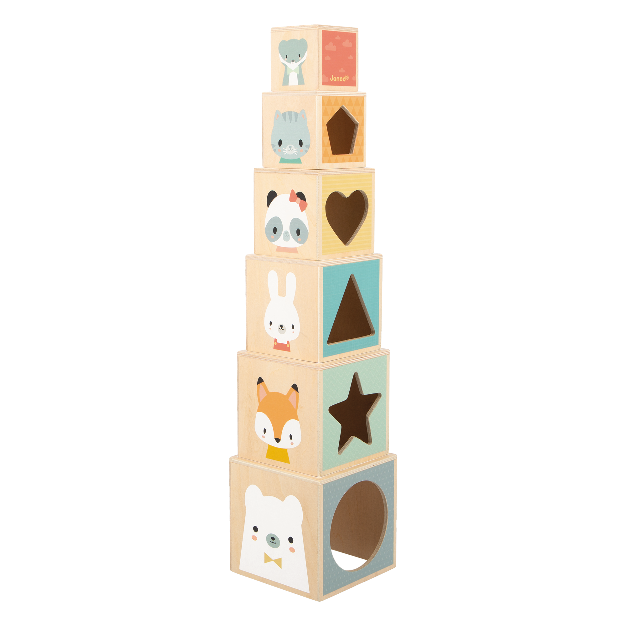 PURE: PYRAMIDE 6-BLOCS JANOD
