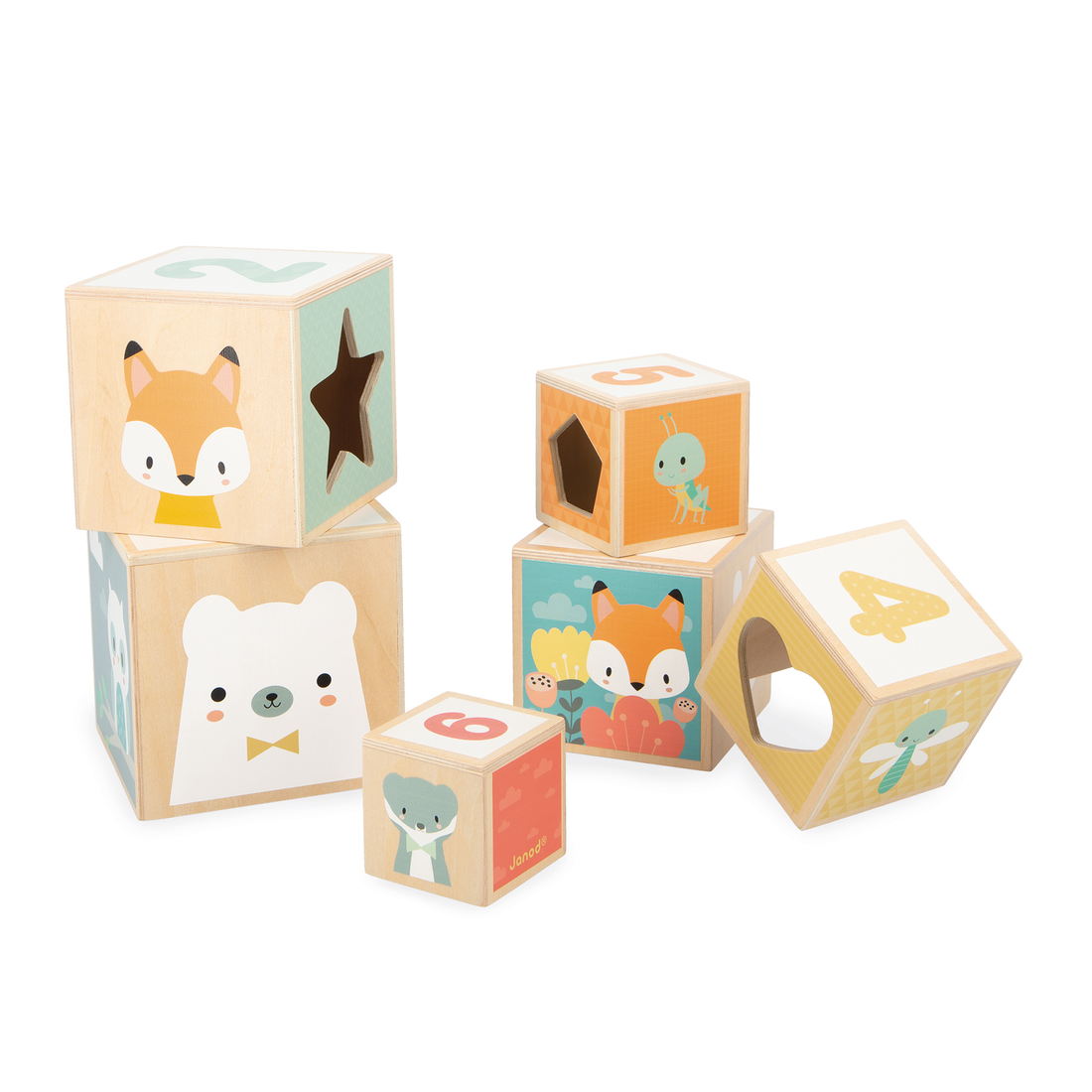 PURE: PYRAMIDE 6-BLOCS JANOD