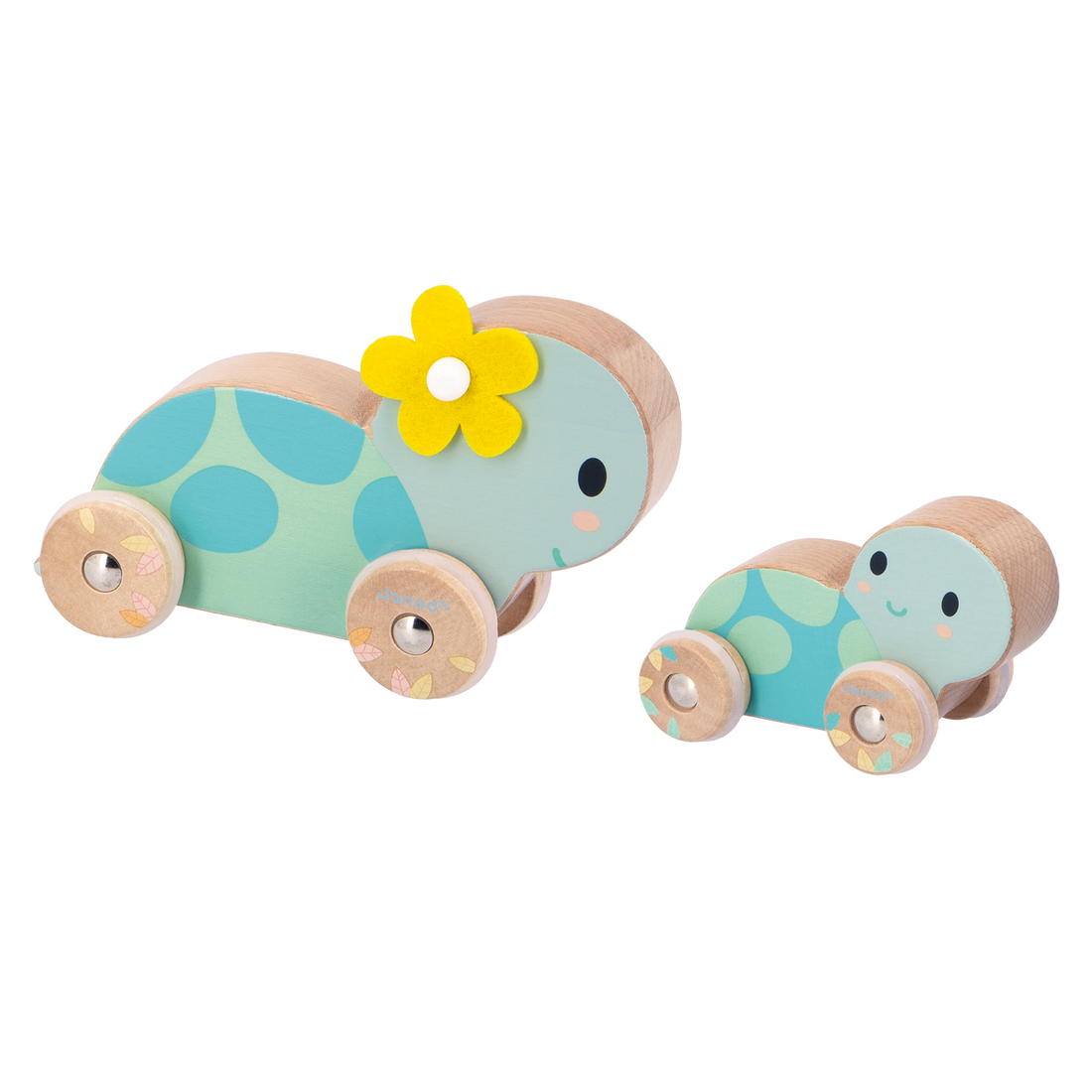 PURE: ENS. DE 2 TORTUES JANOD
