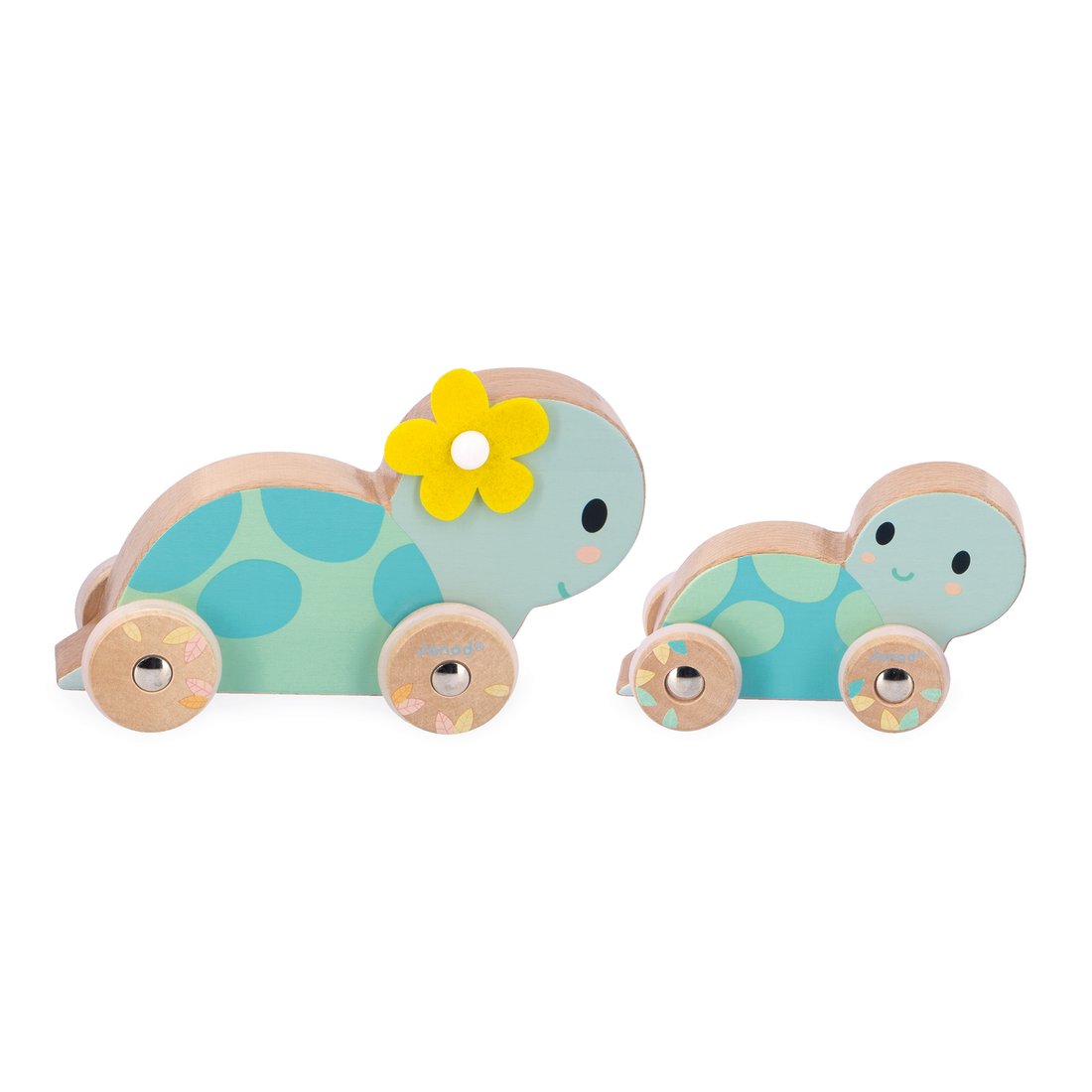 PURE: ENS. DE 2 TORTUES JANOD