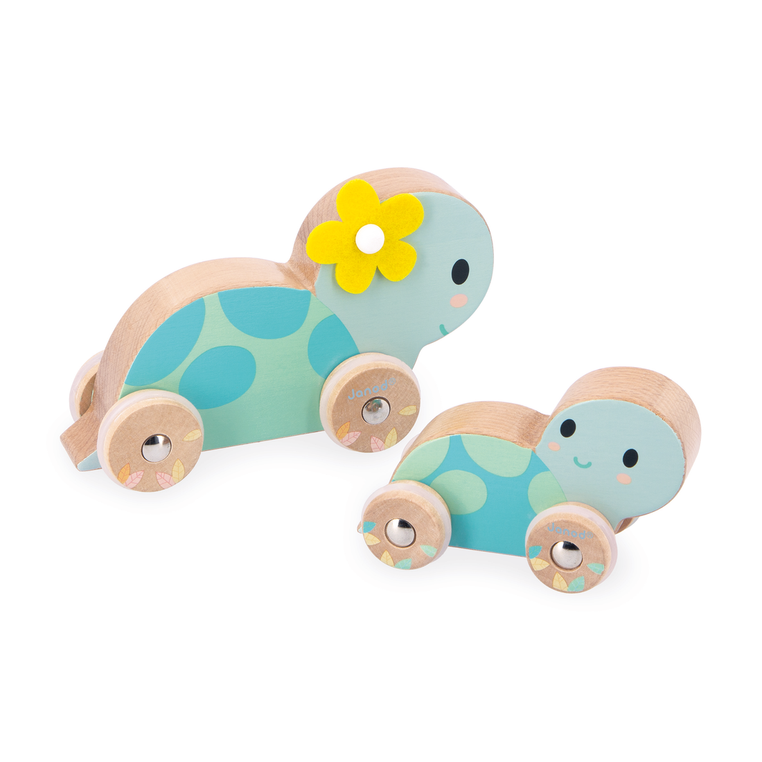 PURE: ENS. DE 2 TORTUES JANOD