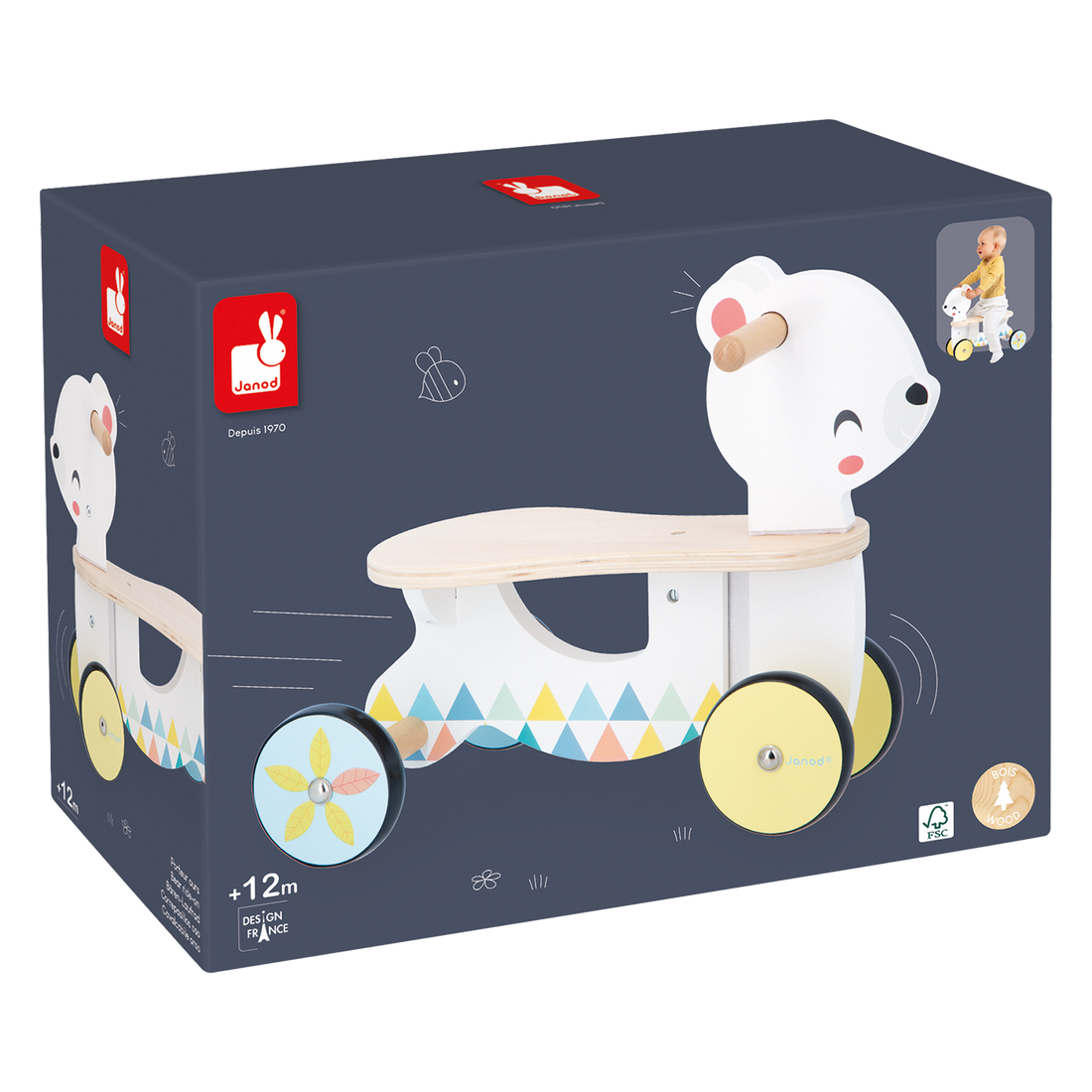 PURE: PORTEUR OURS JANOD