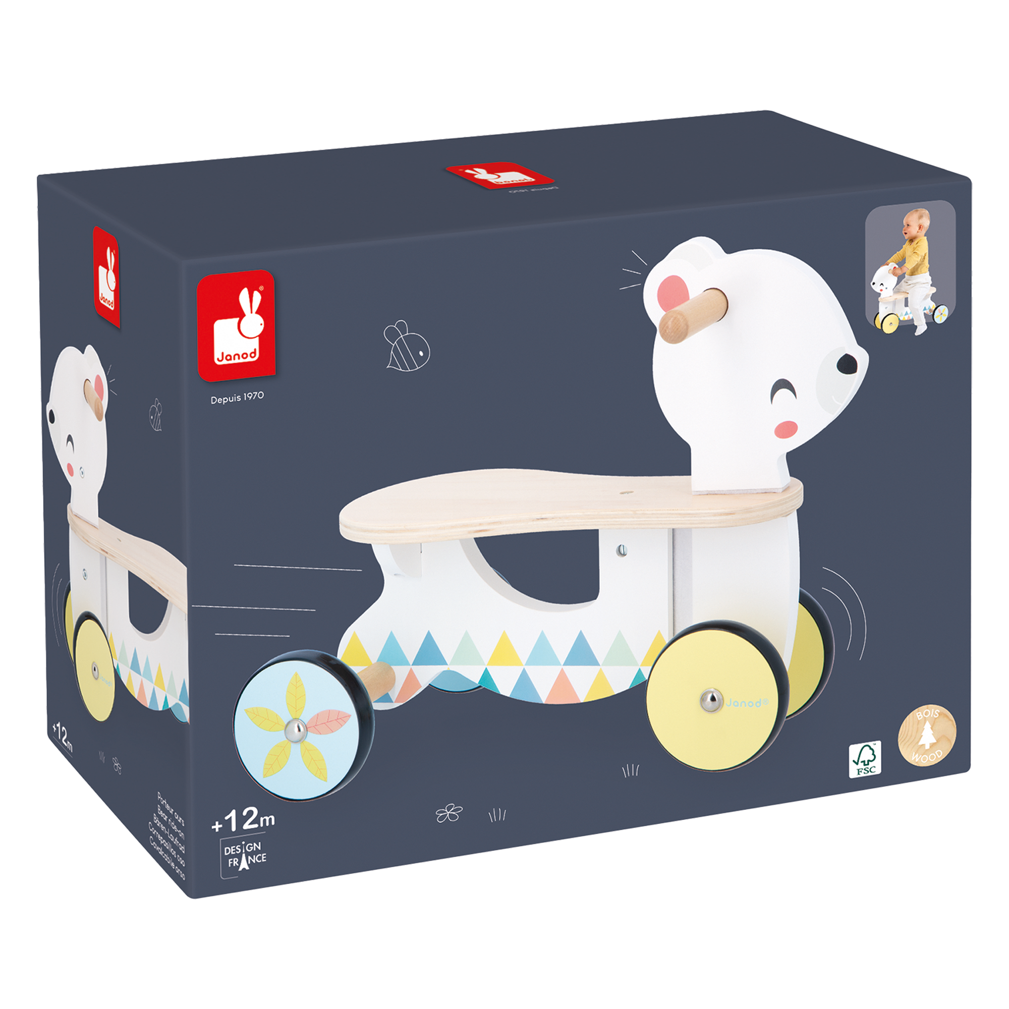 PURE: PORTEUR OURS JANOD