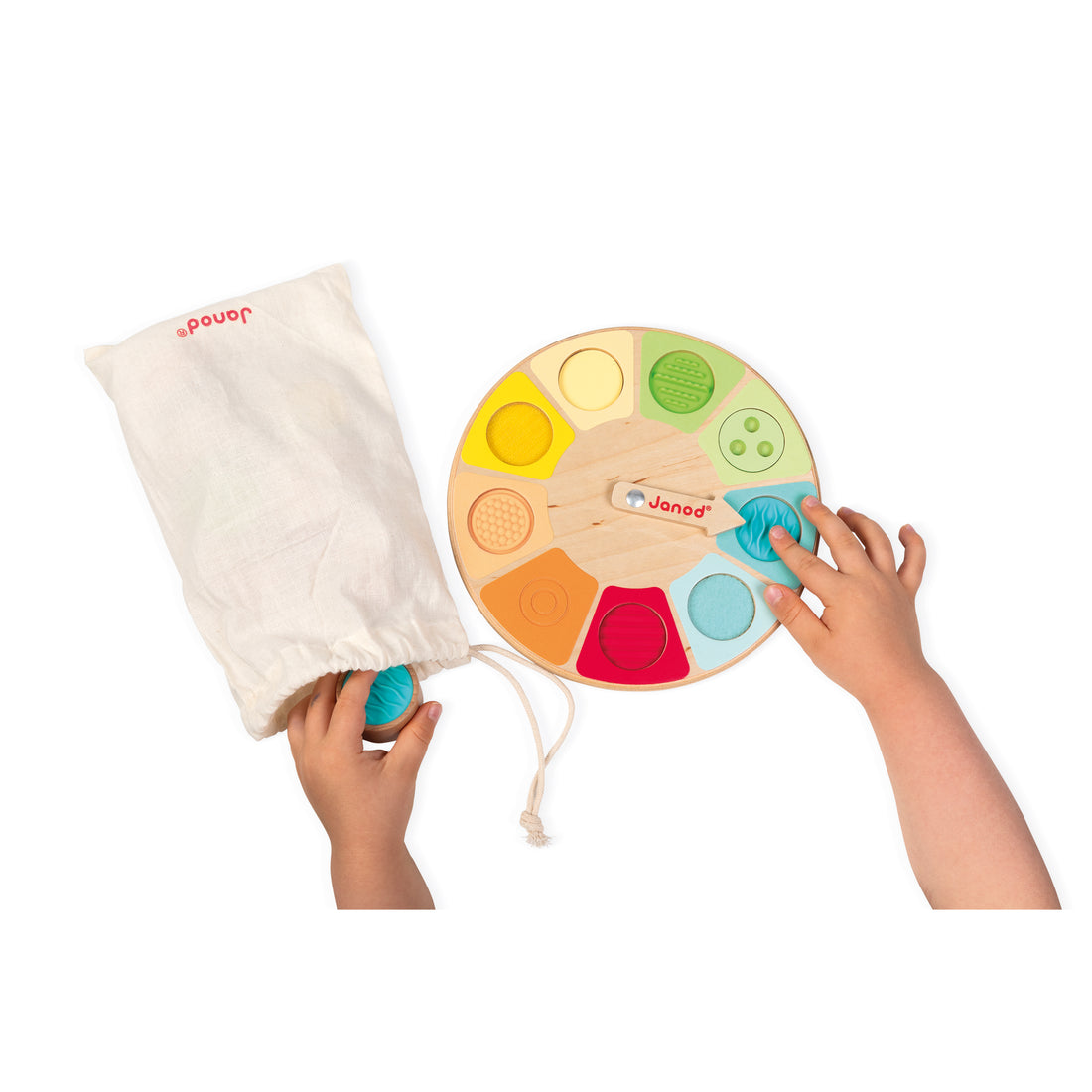 SENSORY- ROUE TACTILE MÉMO