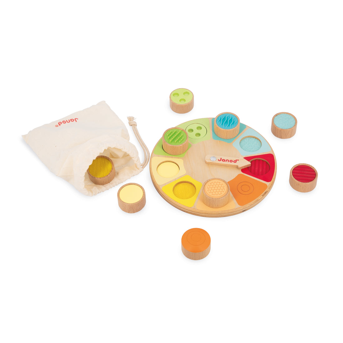 SENSORY- ROUE TACTILE MÉMO