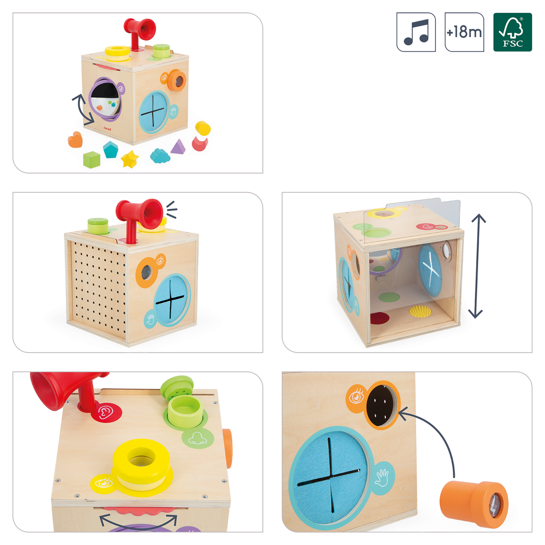 SENSORIEL: BOITE SENSORIELLE JANOD