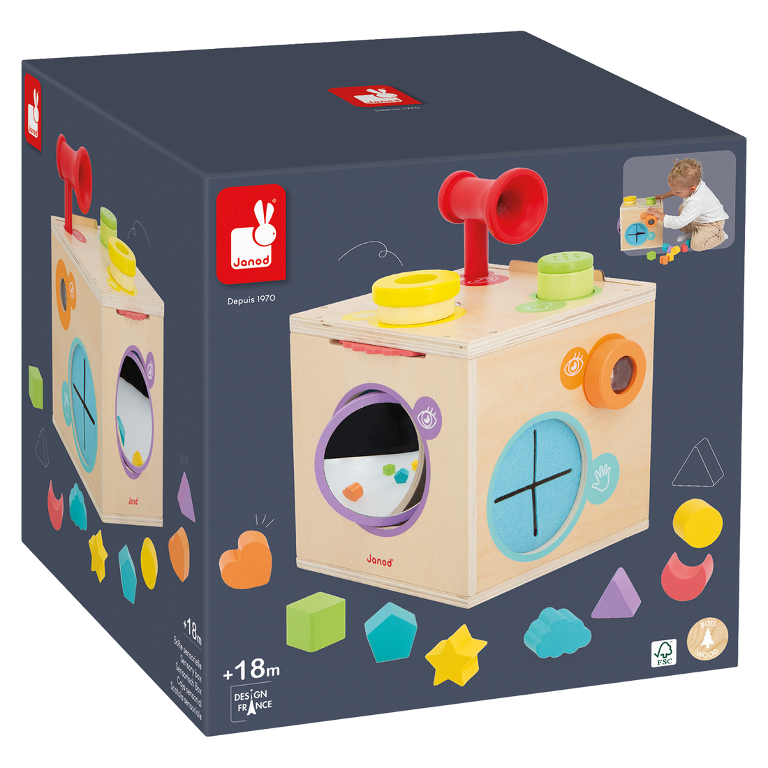 SENSORIEL: BOITE SENSORIELLE JANOD