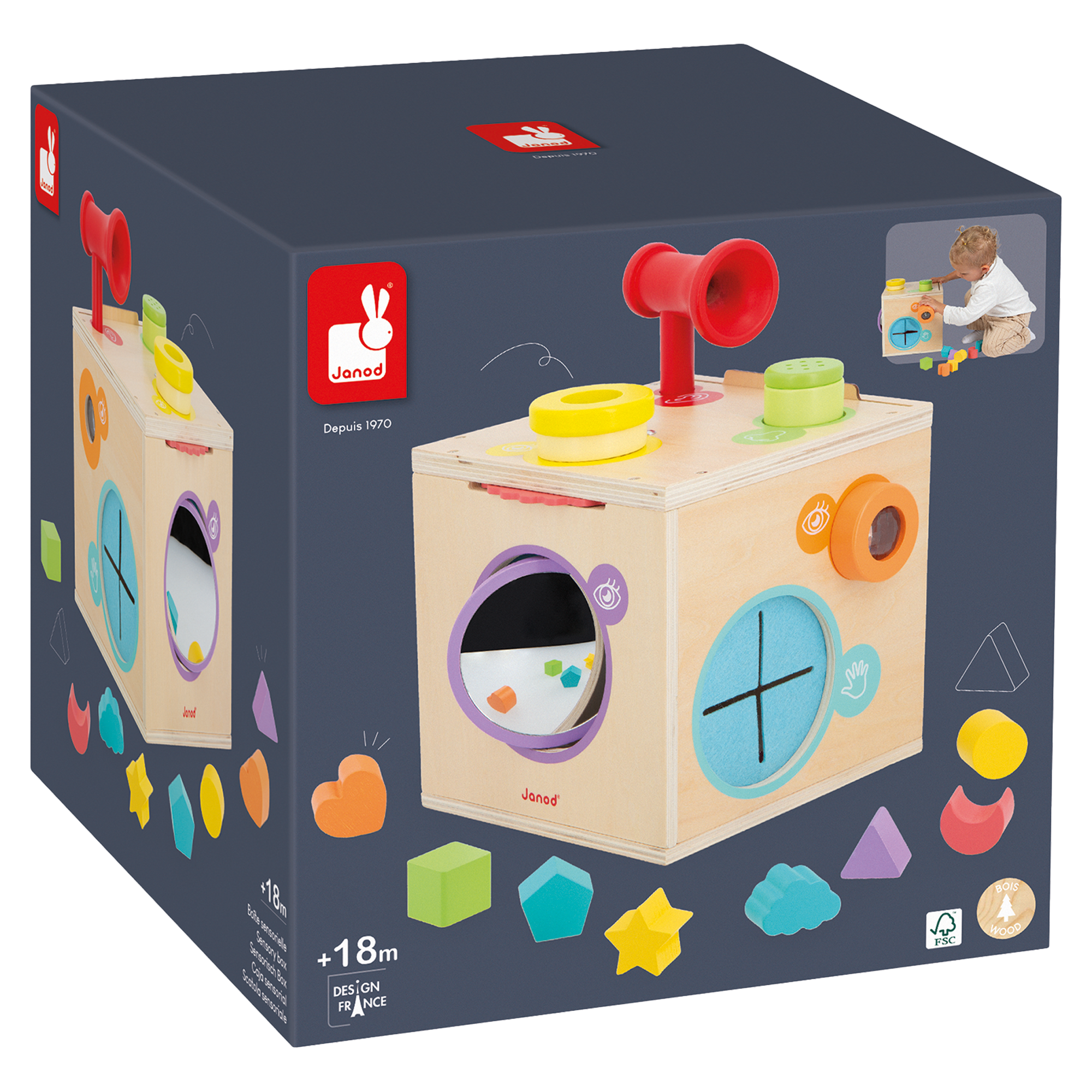 SENSORIEL: BOITE SENSORIELLE JANOD