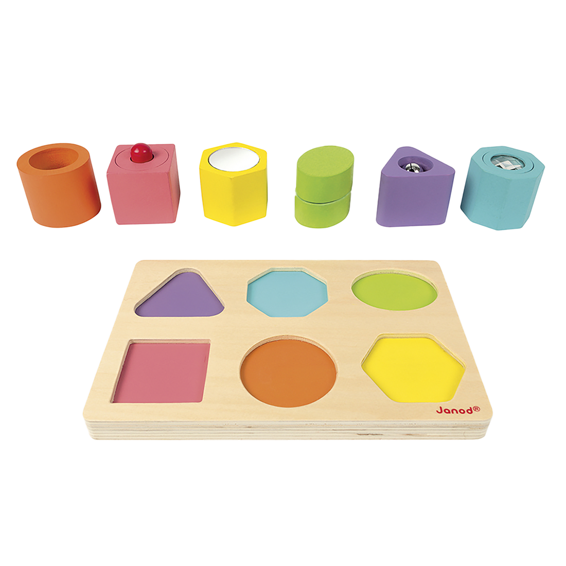 IWOOD - 6 CUBES SENSORIELS JANOD