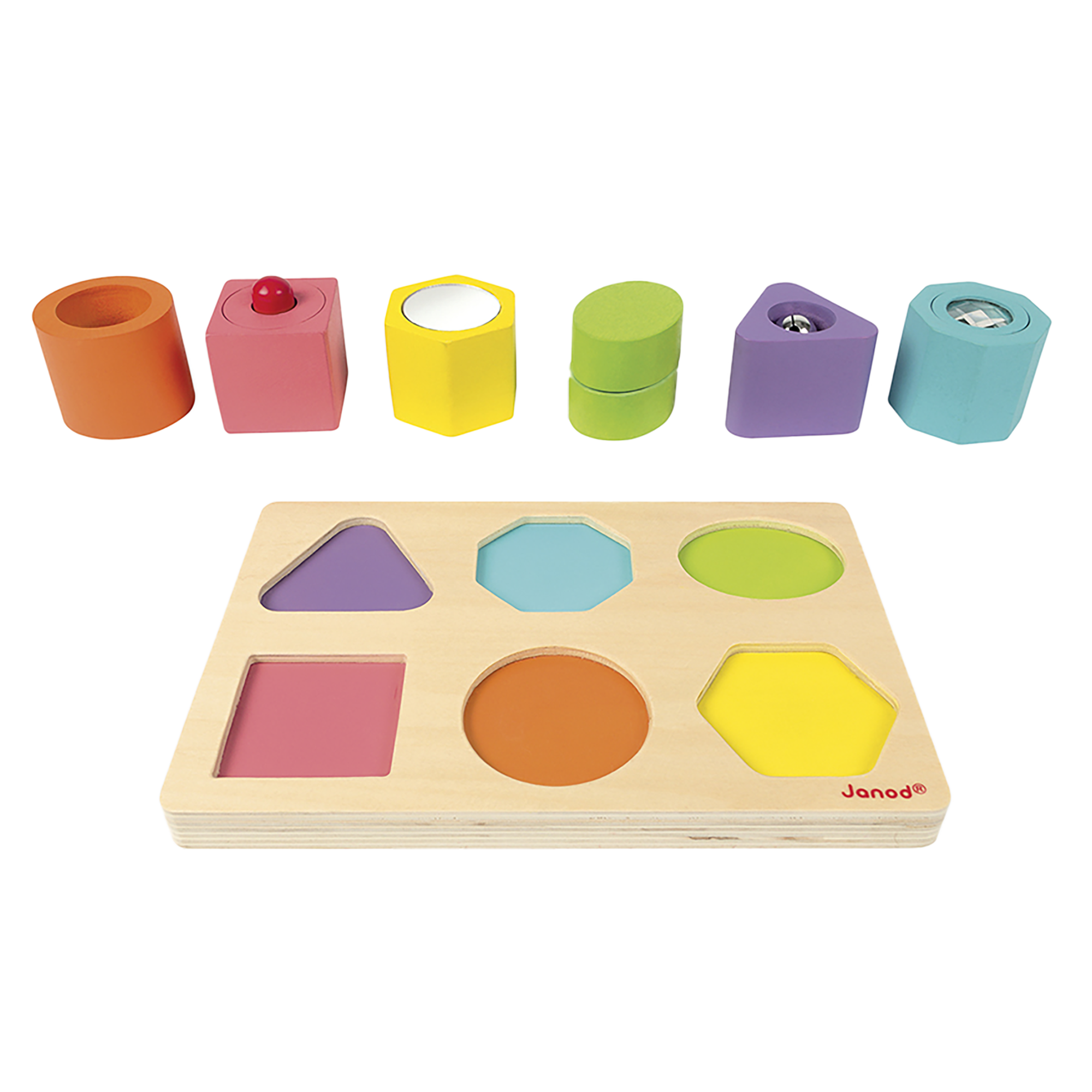 IWOOD - 6 CUBES SENSORIELS JANOD