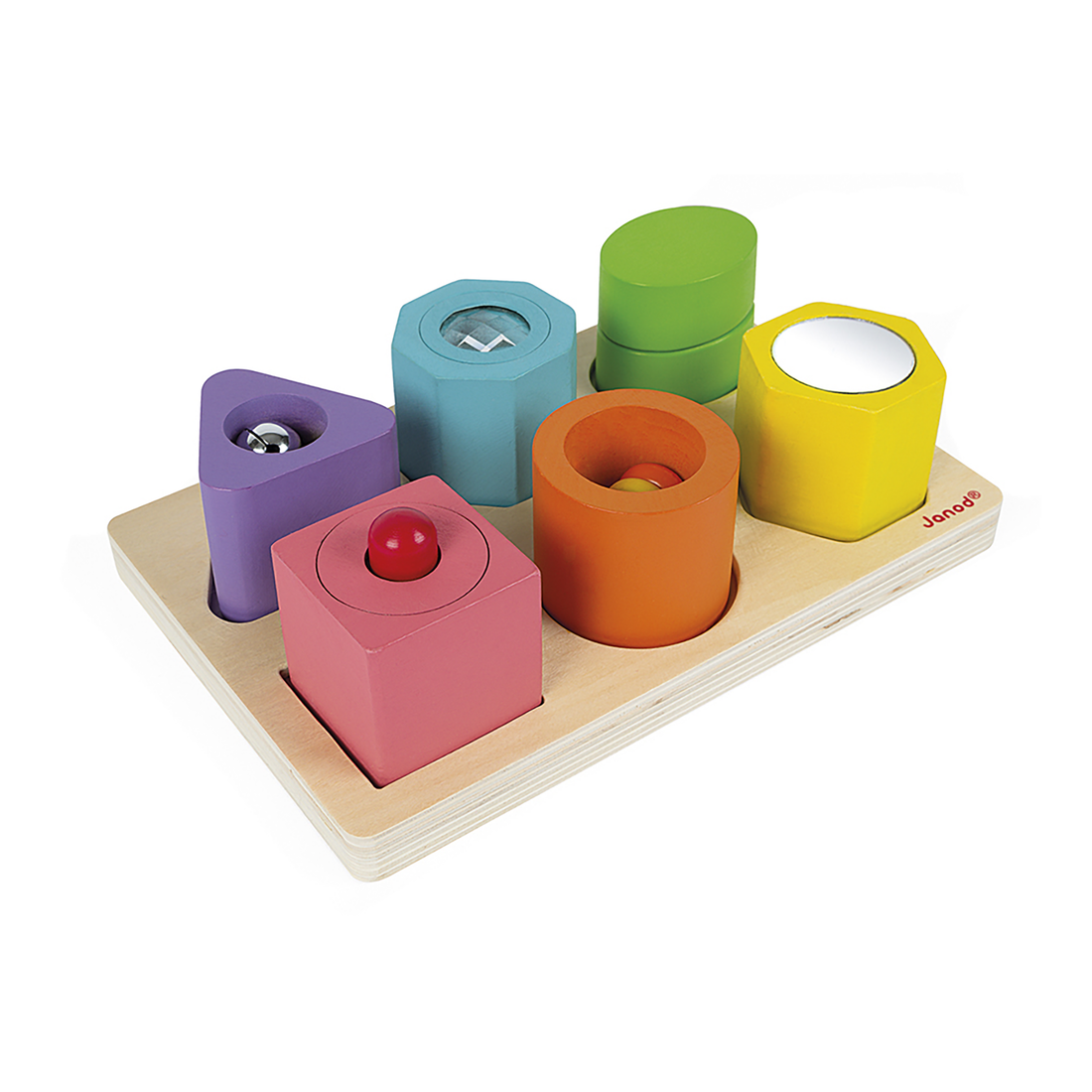 IWOOD - 6 CUBES SENSORIELS JANOD