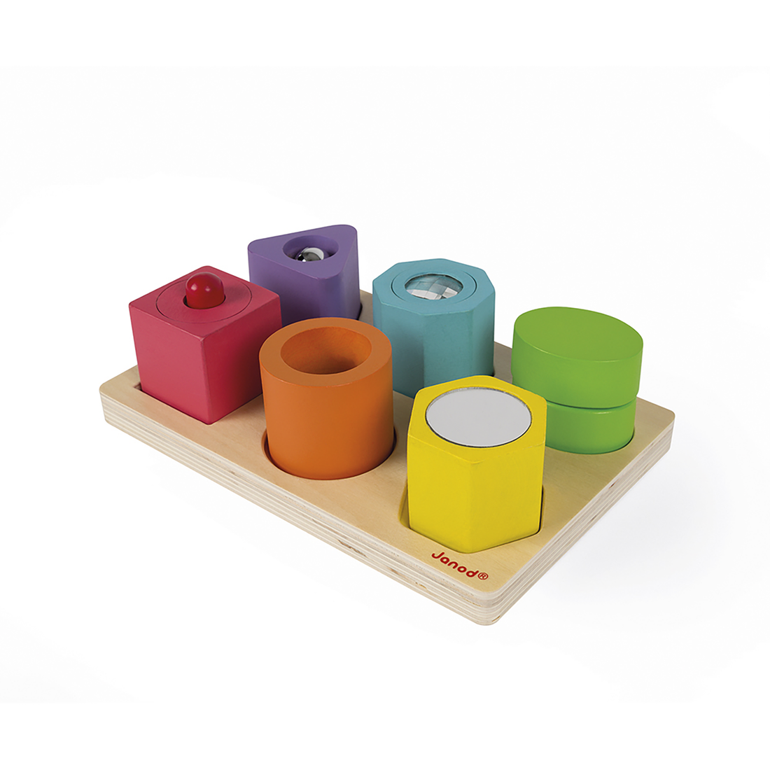IWOOD - 6 CUBES SENSORIELS JANOD