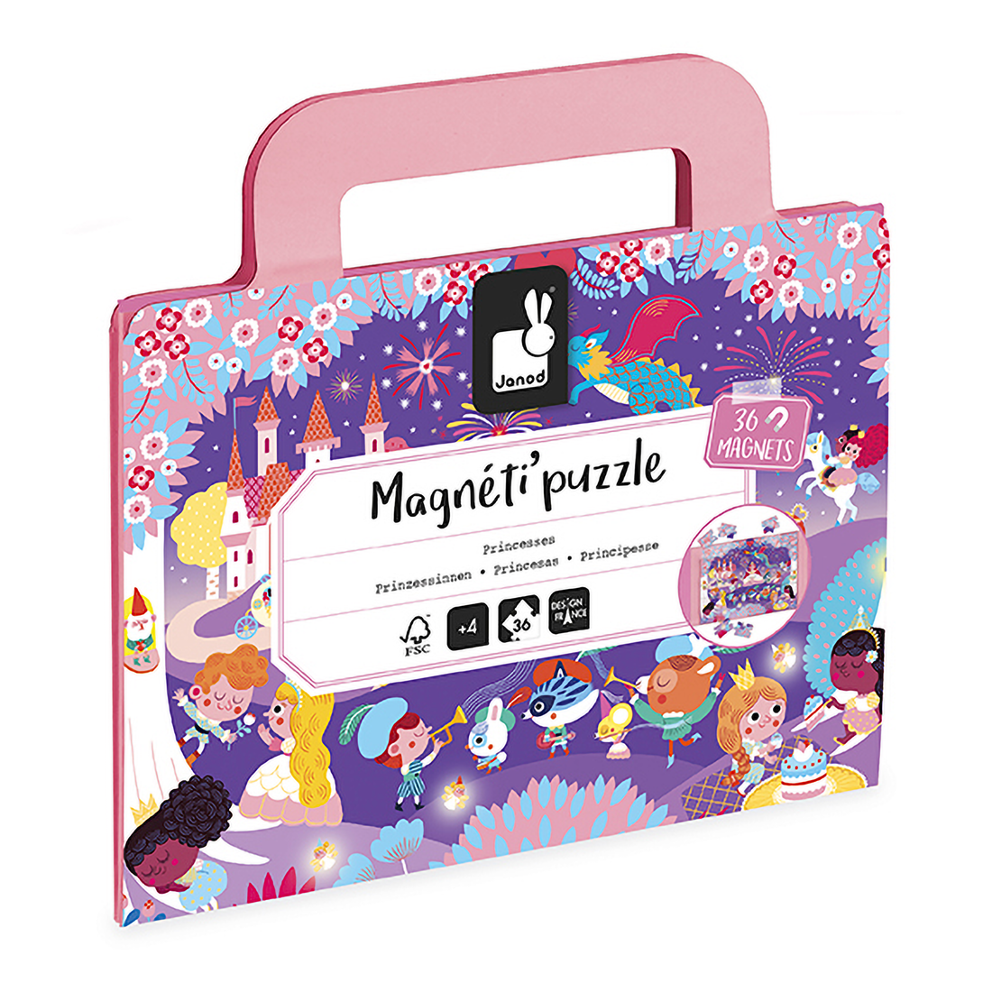 MAGNETI'PUZZLES -  PRINCESSES - 36 PIÈCES