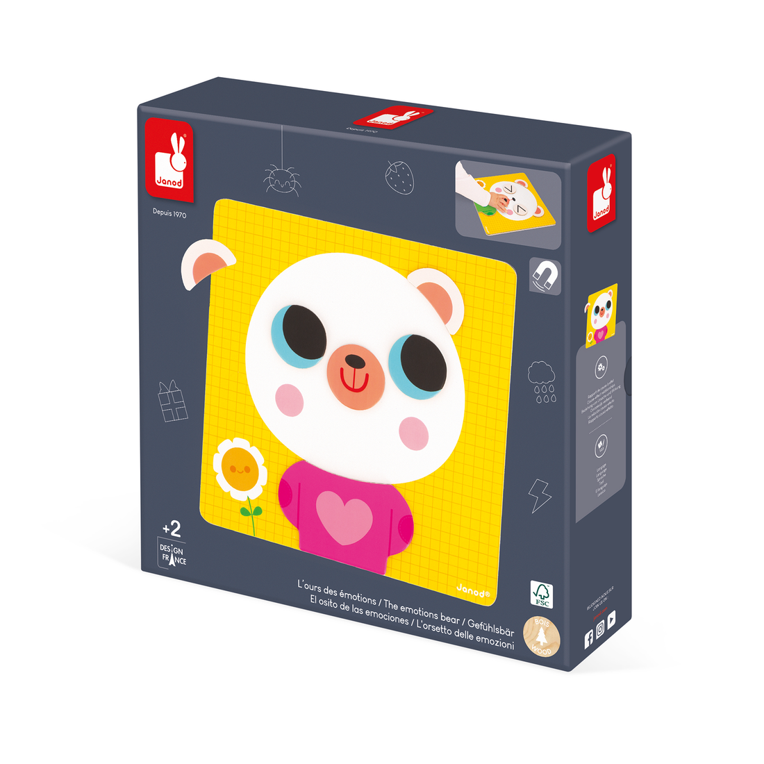 L'OURS DES ÉMOTIONS JANOD