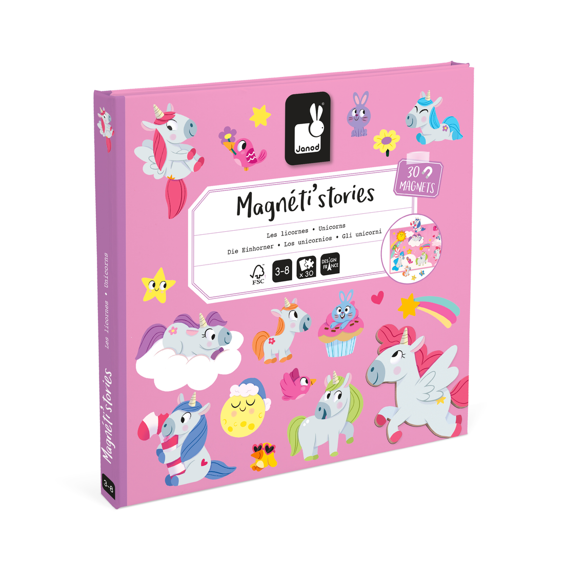 MAGNETI'STORIES - LICORNES - 30 PIÈCES