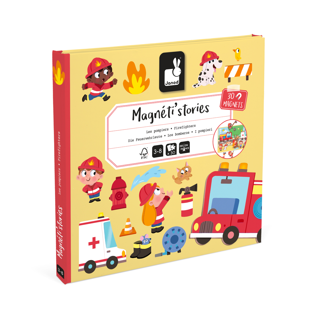 MAGNETI'STORIES - POMPIERS - 30 PIÈCES