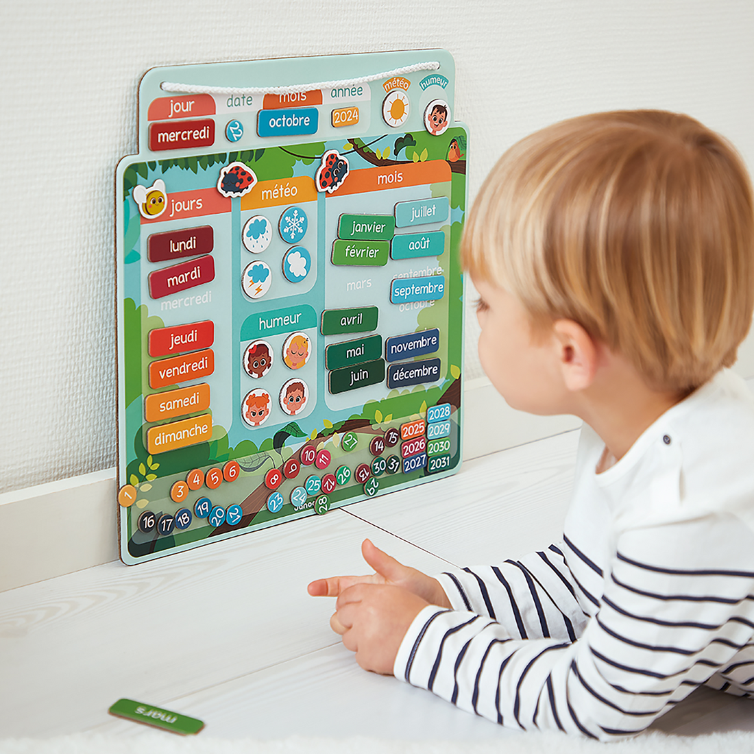 CALENDRIER MAGNÉTIQUE JANOD