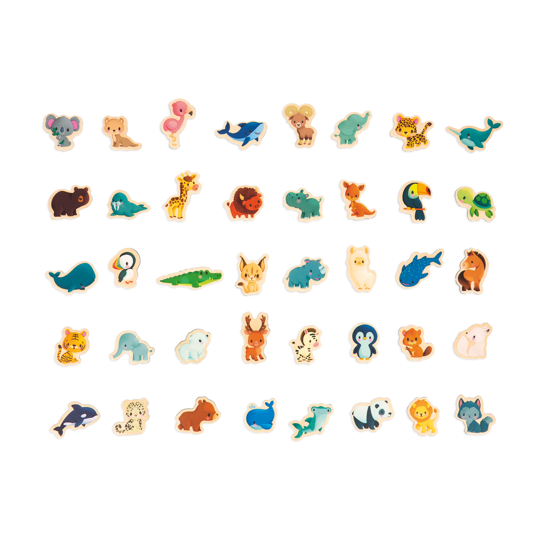 MINIKIDS - CARTE DU MONDE MAGNÉTIQUE JANOD