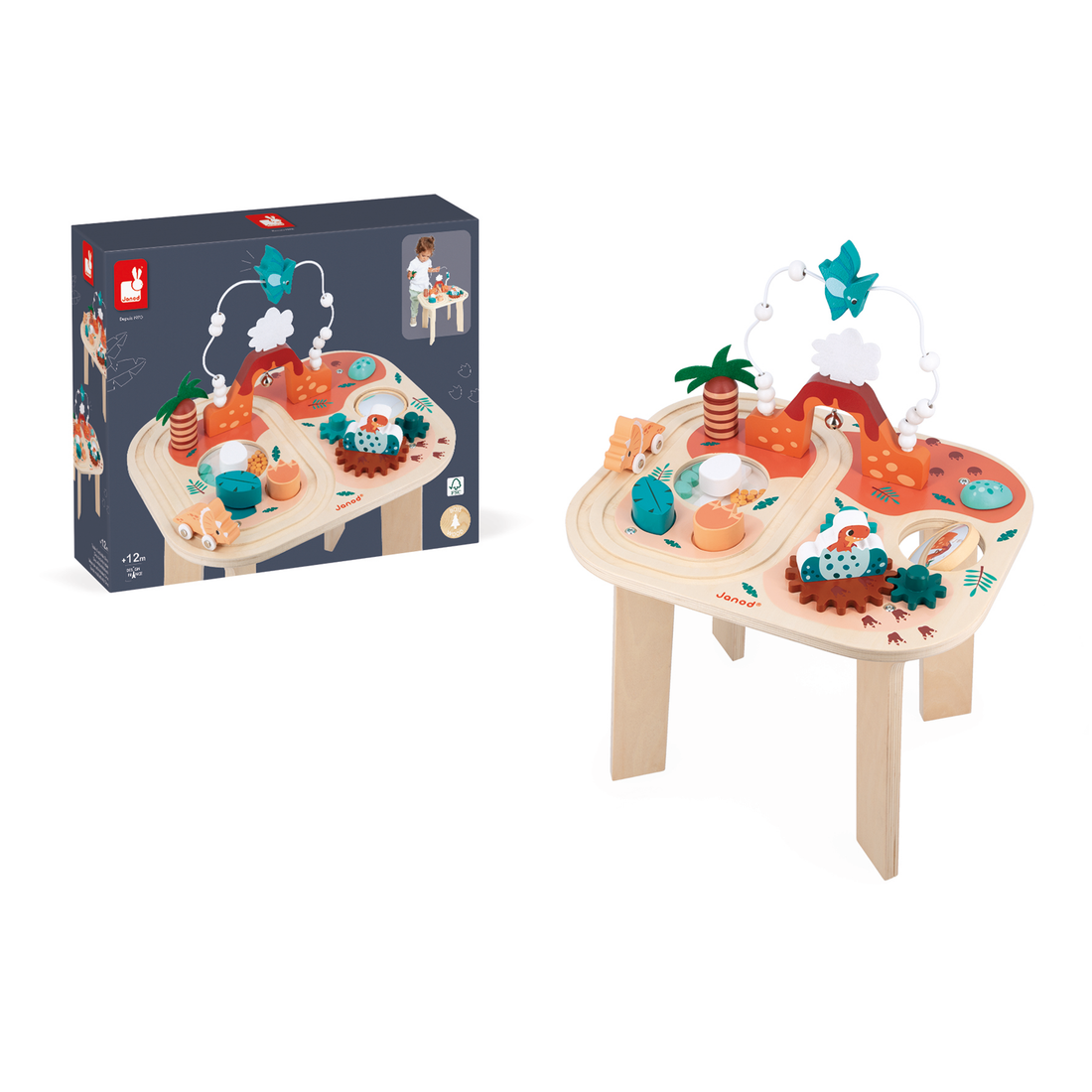 DINO - TABLE D'ACTIVITES JANOD