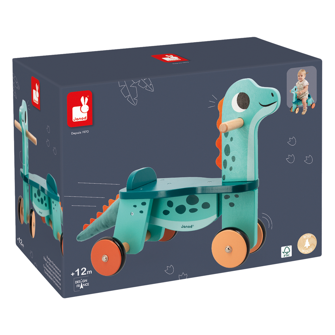 DINO - PORTEUR PORTOSAURUS JANOD