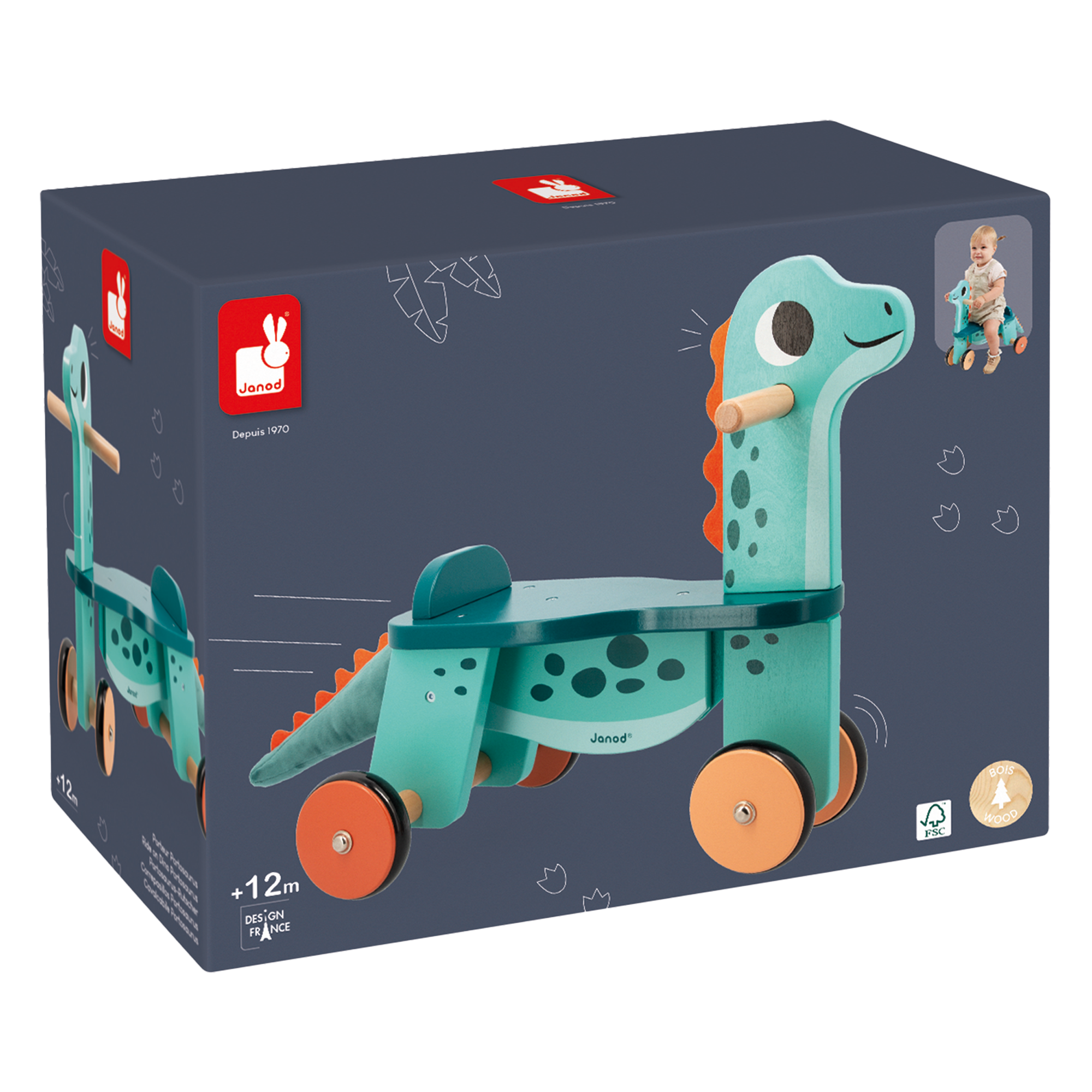 DINO - PORTEUR PORTOSAURUS JANOD