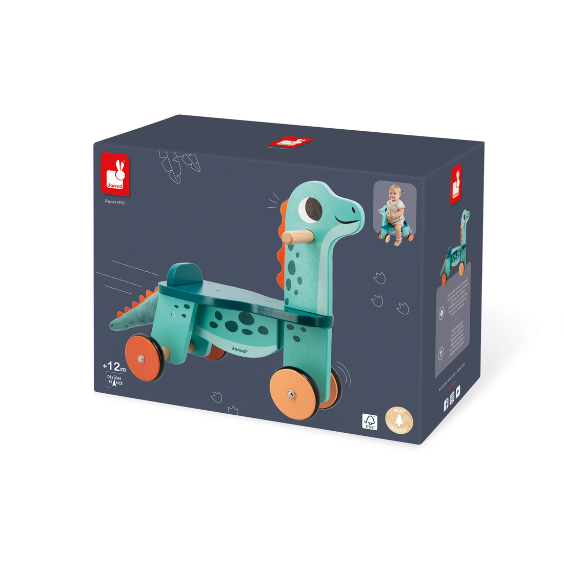 DINO - PORTEUR PORTOSAURUS JANOD