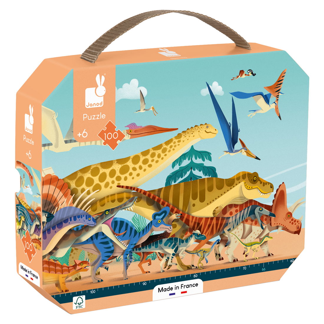 PZ100: PANORAMIQUE DINO JANOD PUZZLES