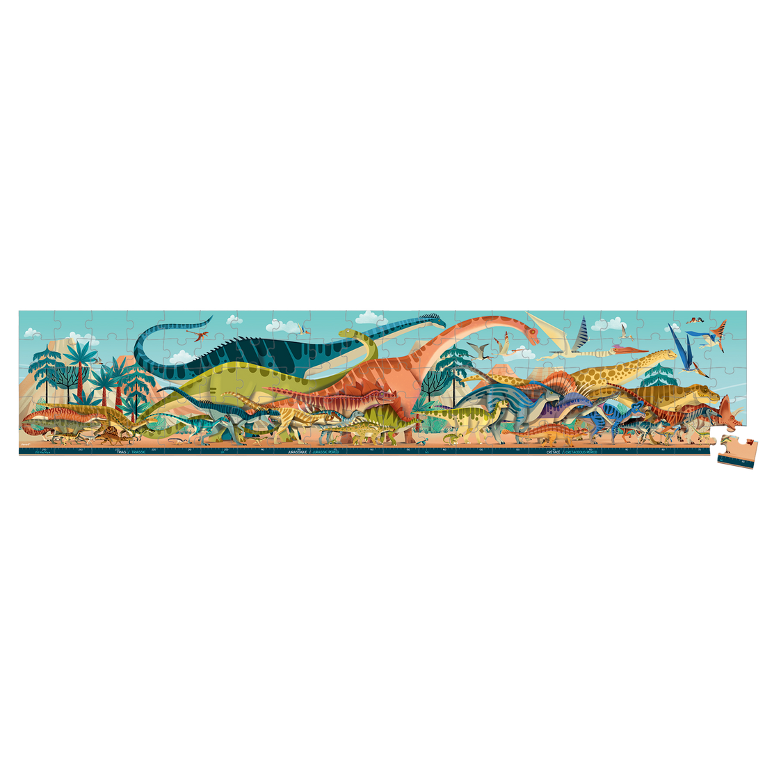 PZ100: PANORAMIQUE DINO JANOD PUZZLES