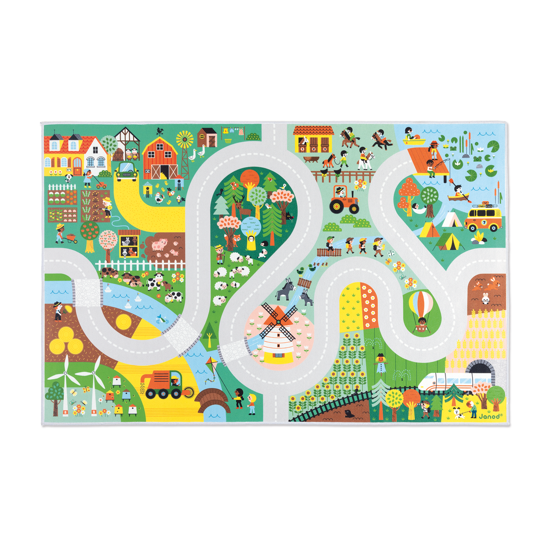 CROSS ROADS: TAPIS CAMPAGNE JANOD