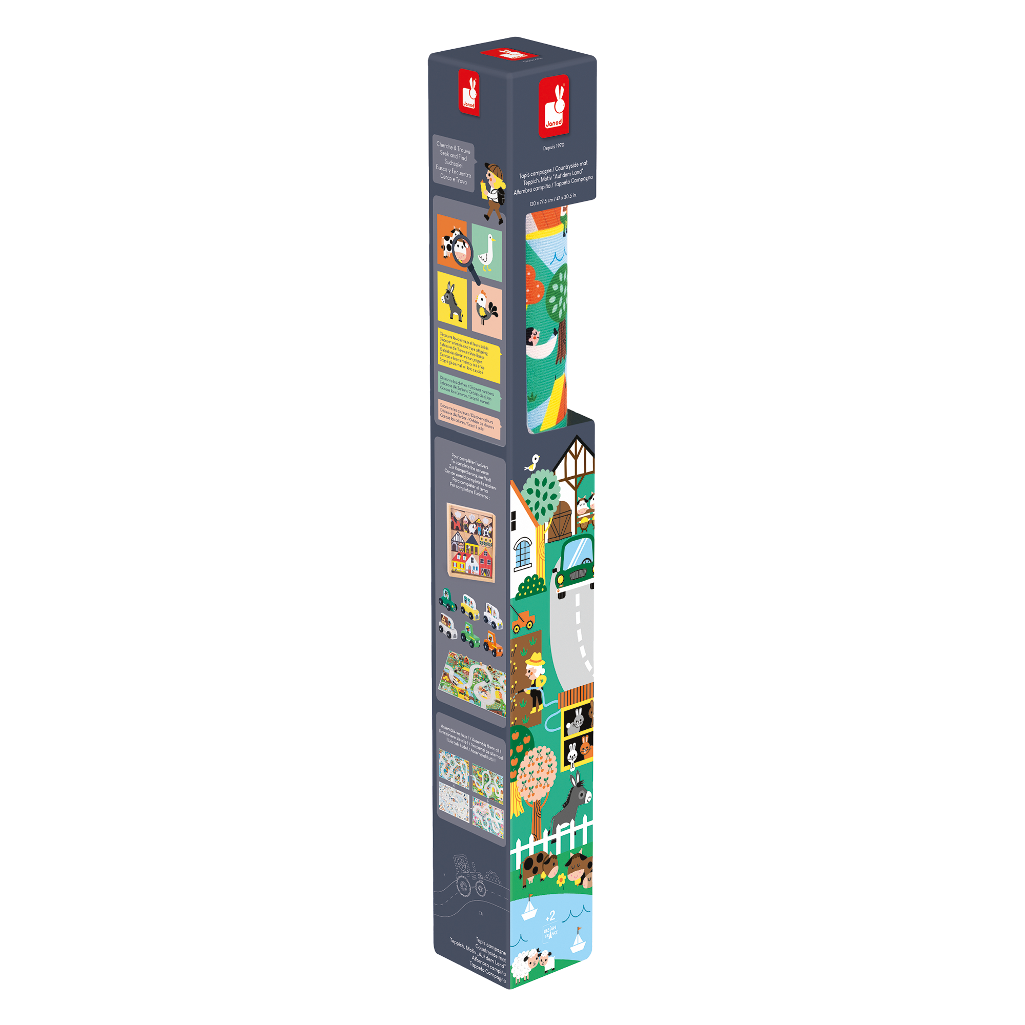 CROSS ROADS: TAPIS CAMPAGNE JANOD