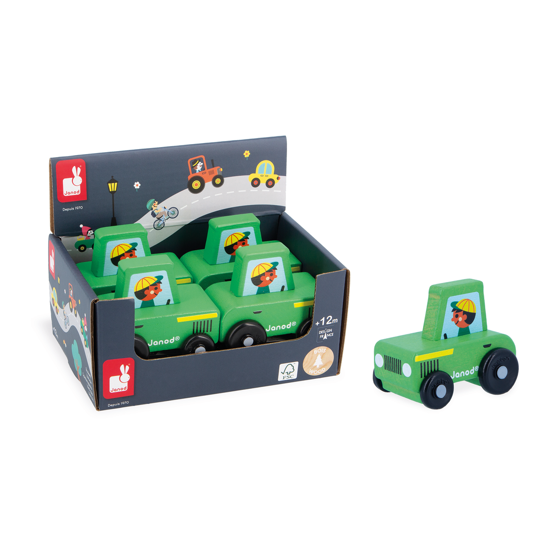 CROSS ROADS: TRACTEUR VERT JANOD